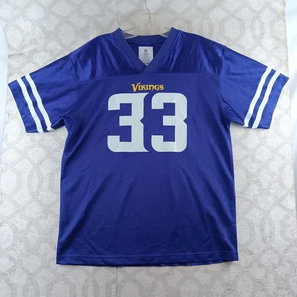 Dalvin Cook Minnesota Vikings Jersey Youth Extra Large Purple NFL Team Apparel - Picture 7 of 9